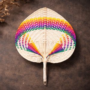 Quạt Tre Lá Cọ, Quạt Nan Cầu Vồng