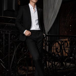 Bộ Vest Nam Đen Classic Thanh Lịch Cao Cấp