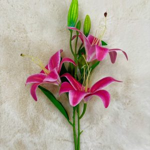 Cành Hoa Lily Hồng