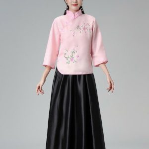 Áo kiểu sườn xám phong cách Trung Hoa
